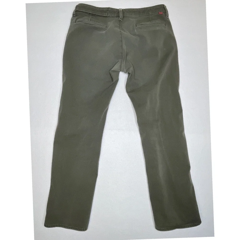 Levi's Mens Pants Commuter Pro Cordura Slim Fit 34x32 Olive Green